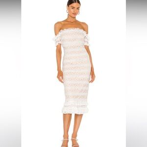 Milaro Dress by Likely in Ivory.